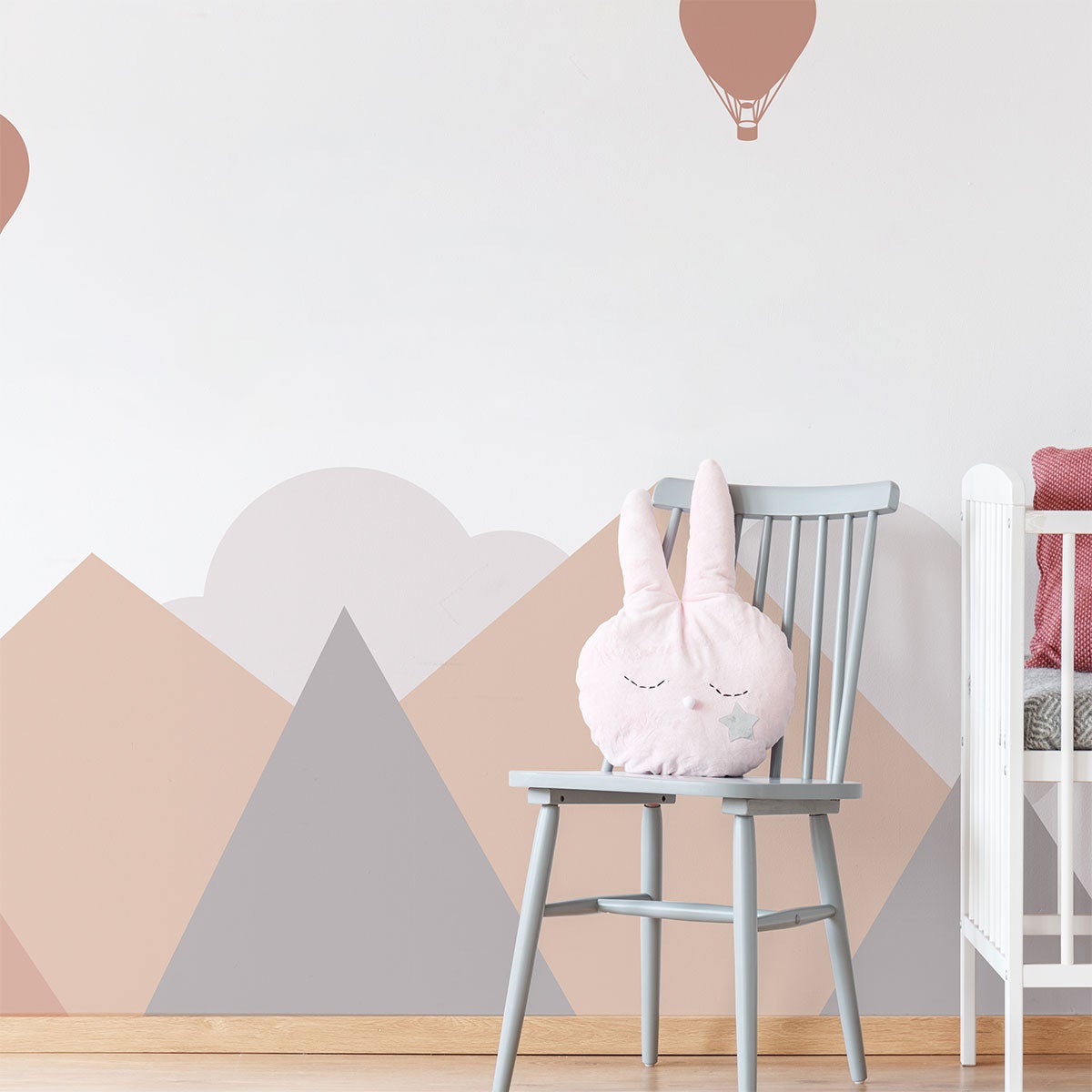 Adesivi bambino giganti montagne scandinave Stockholm - Sticker adesivo - adesivi murali - 50x65cm - 4