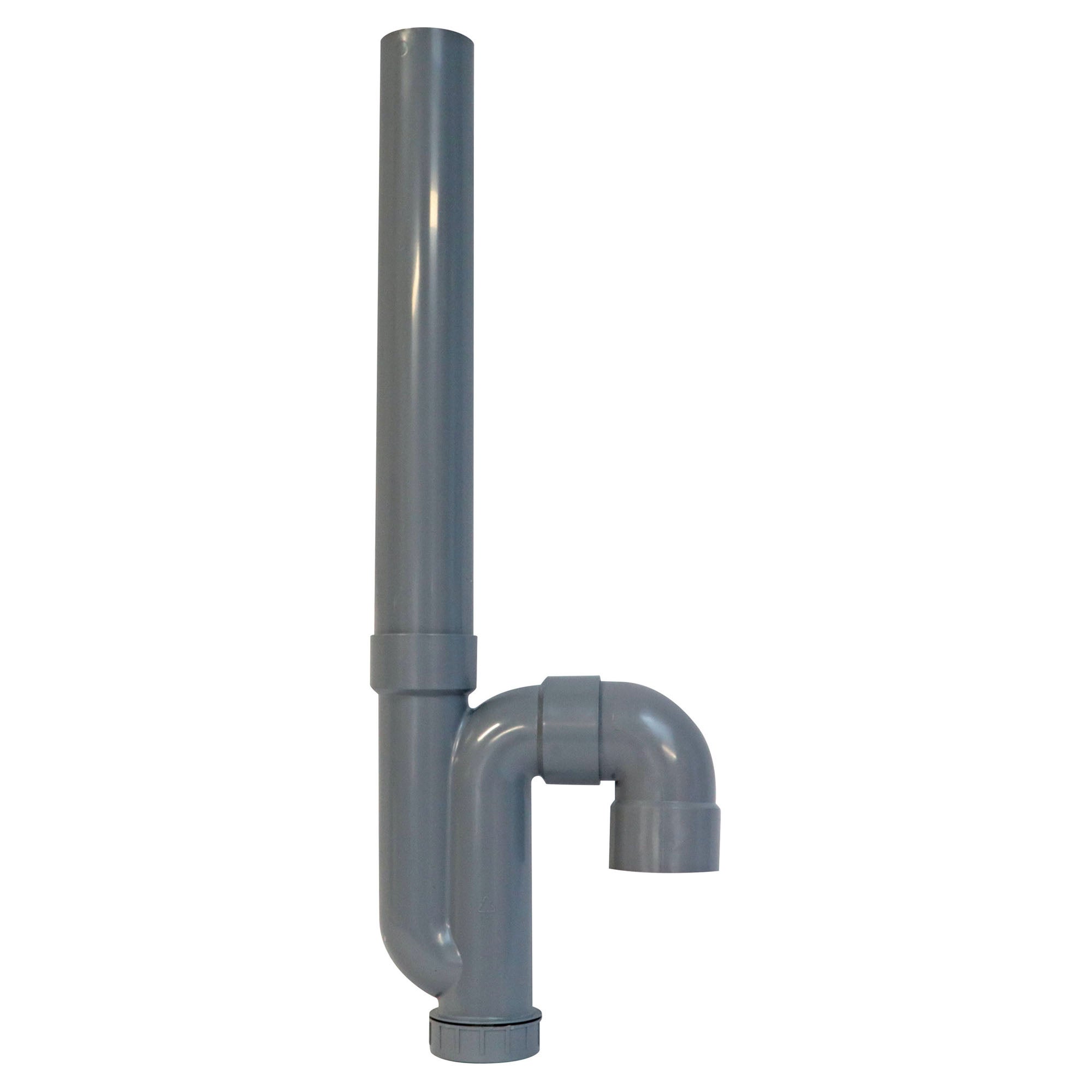 Siphon universel d'évacuation de machine à laver sortie verticale - 2