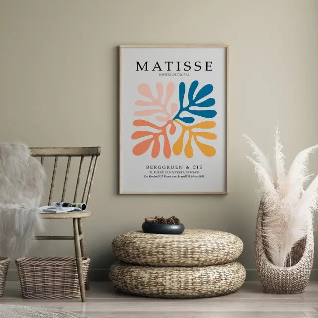 Matisse découpes peinture viii - 2