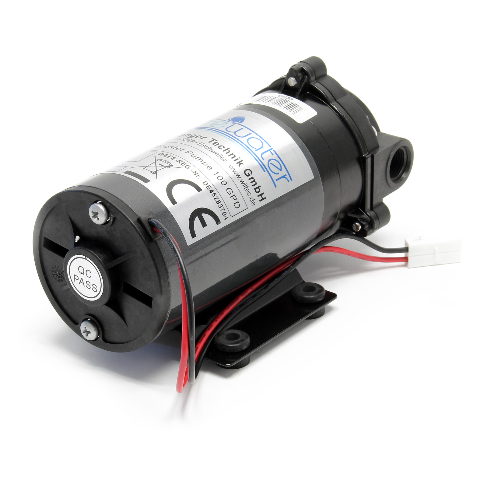 Wiltec bomba booster 100 GPD bomba de refuerzo para equipo ósmosis inversa - 2