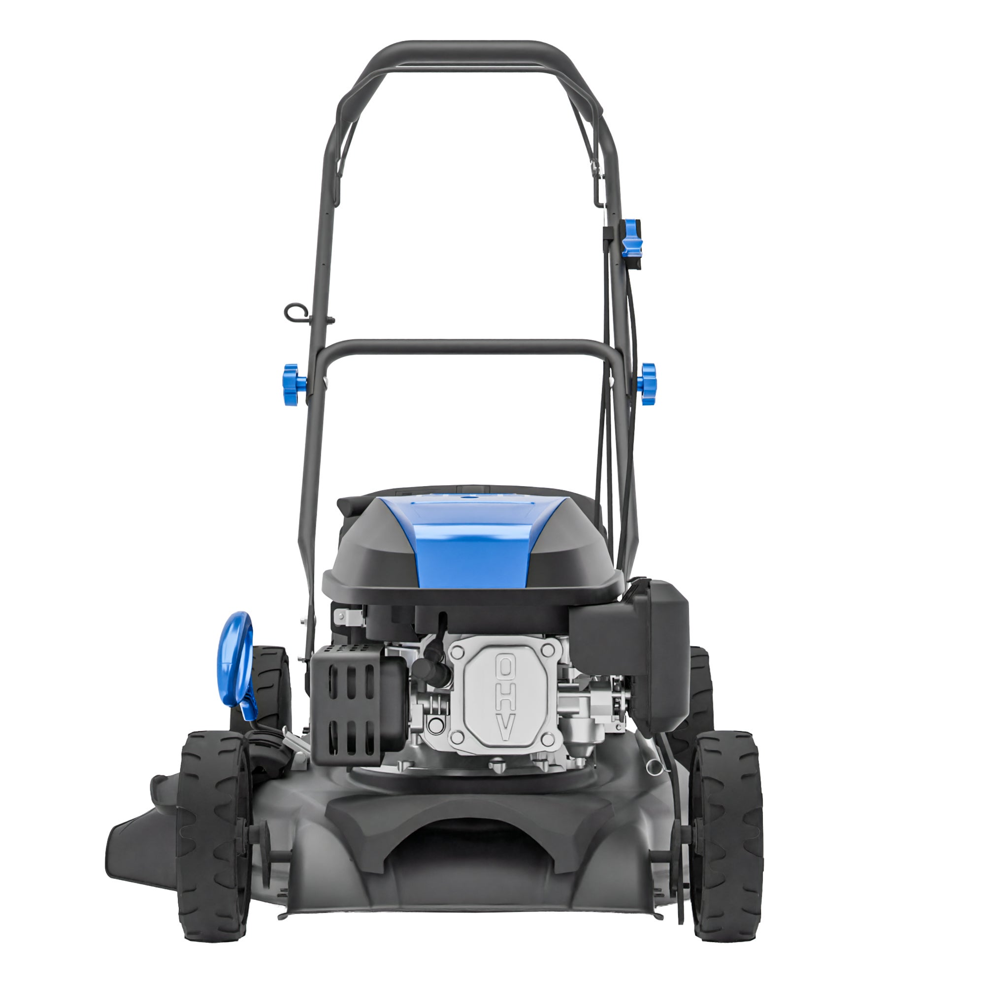 Hyundai Tondeuse à Gazon Thermique Autotractée 43 cm 139 cm3 4-en-1 Mulching - 8