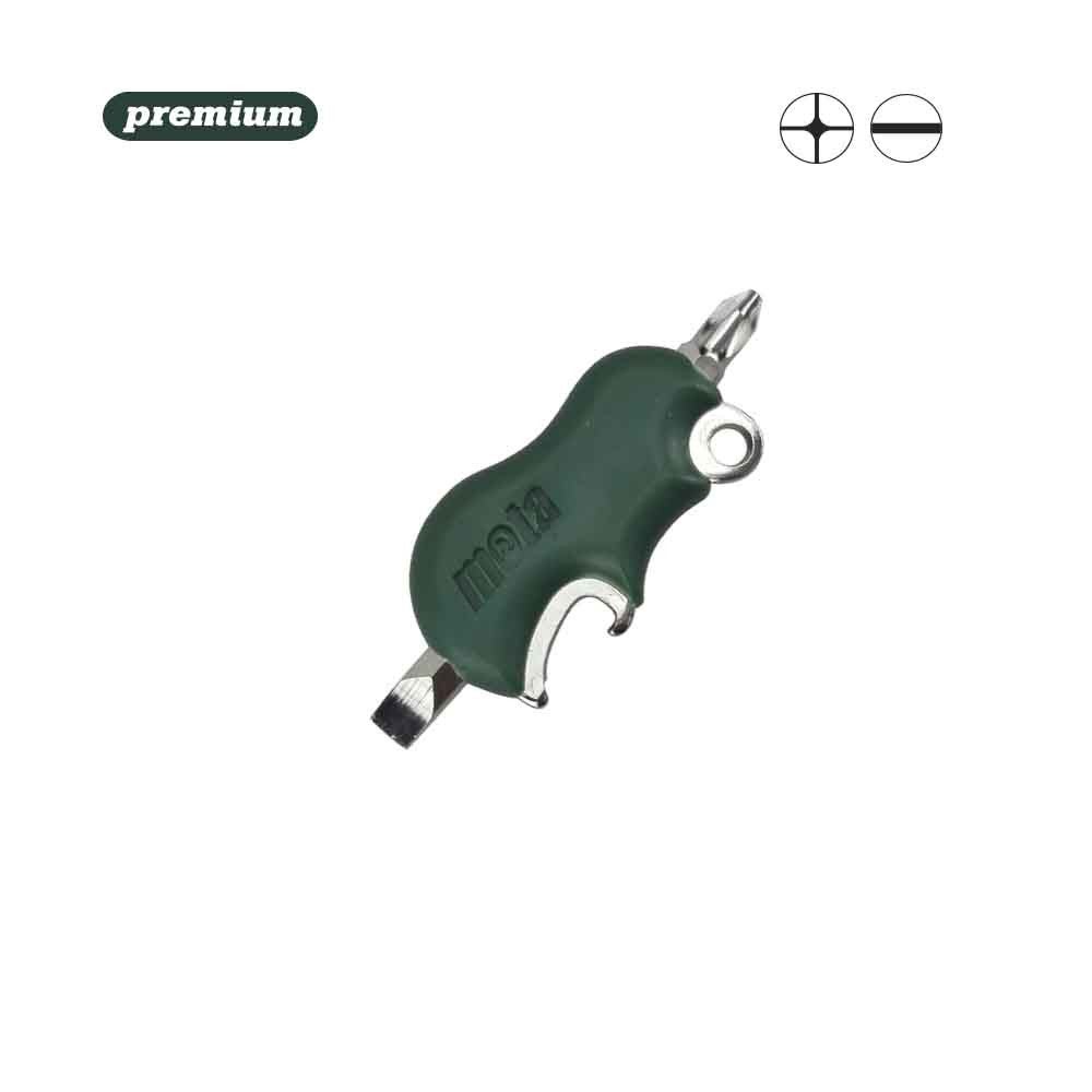 Apribottiglie portatile in acciaio inox formato carta di credito confe