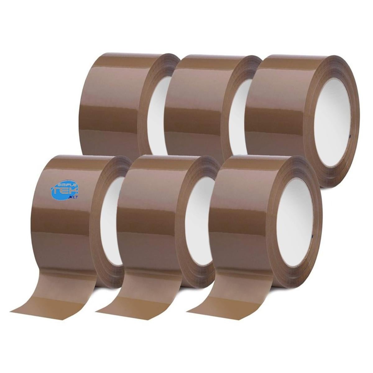 Nastro Da Imballaggio Marrone Silenzioso 48mm X 66m - Extra Forte Per Traslochi - 4