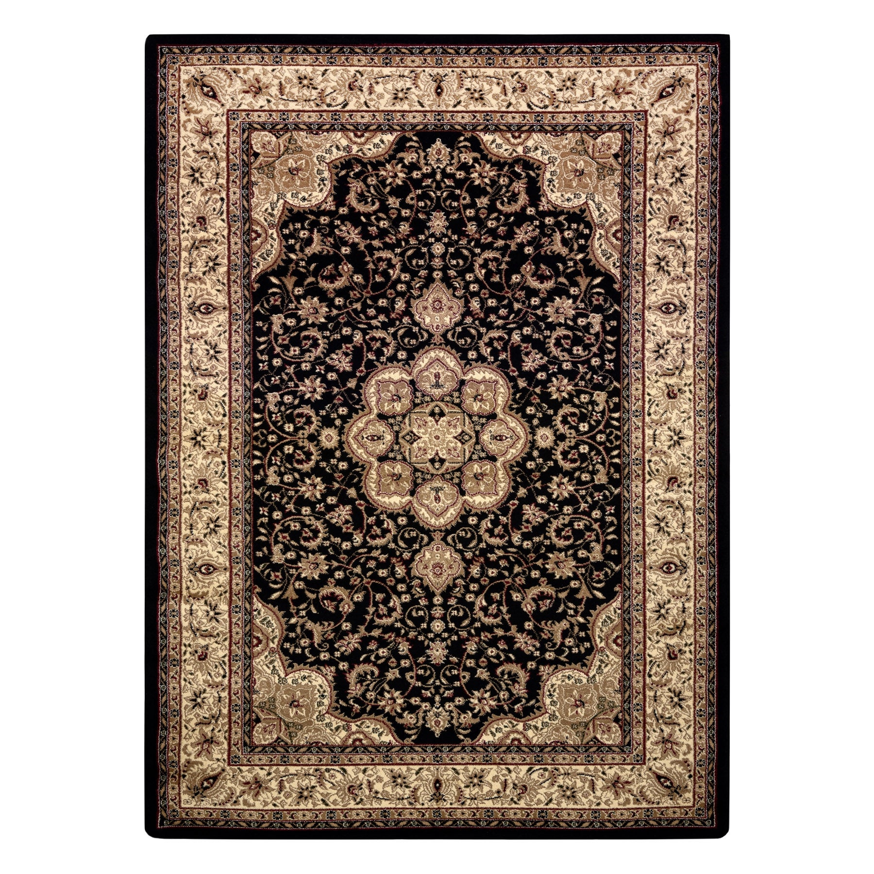 Covor Royal Agy model 0521 negru 250x350 cm | Leroy Merlin