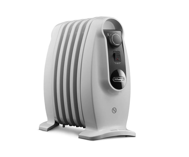 De’Longhi TRNS0505M appareil de chauffage Intérieure Blanc 500 W Chauffage électrique à bain d’huile