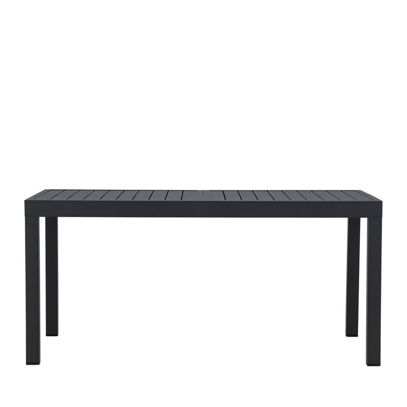 Capo stół ogrodowy z wysuwanym blatem 160/240 cm czarny.