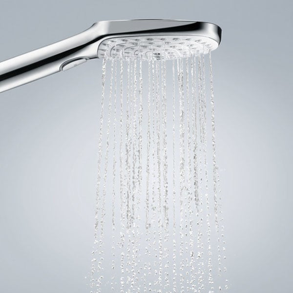HANSGROHE Douchette Raindance Select E 120 3 jets blanc/chrome - 5