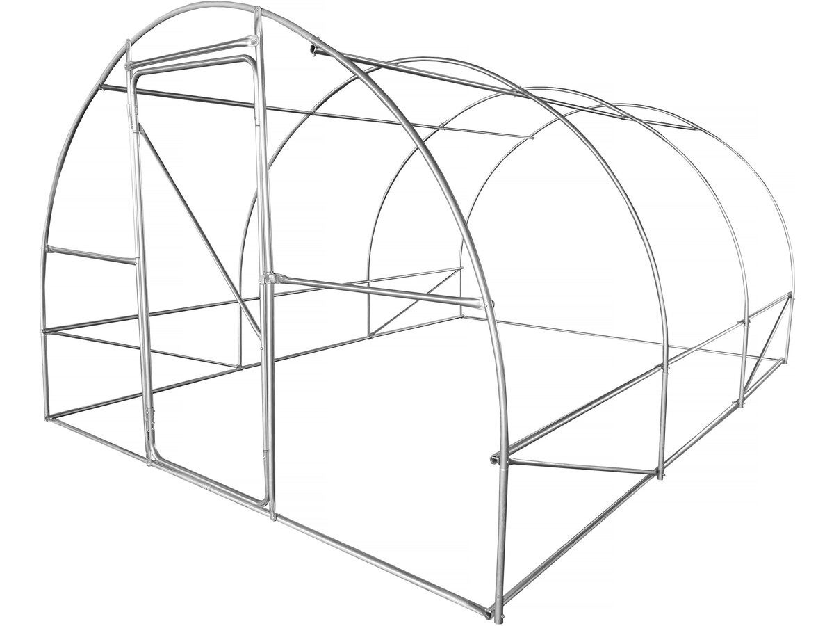 Serre tunelle de jardin avec porte 4 x 3 m 