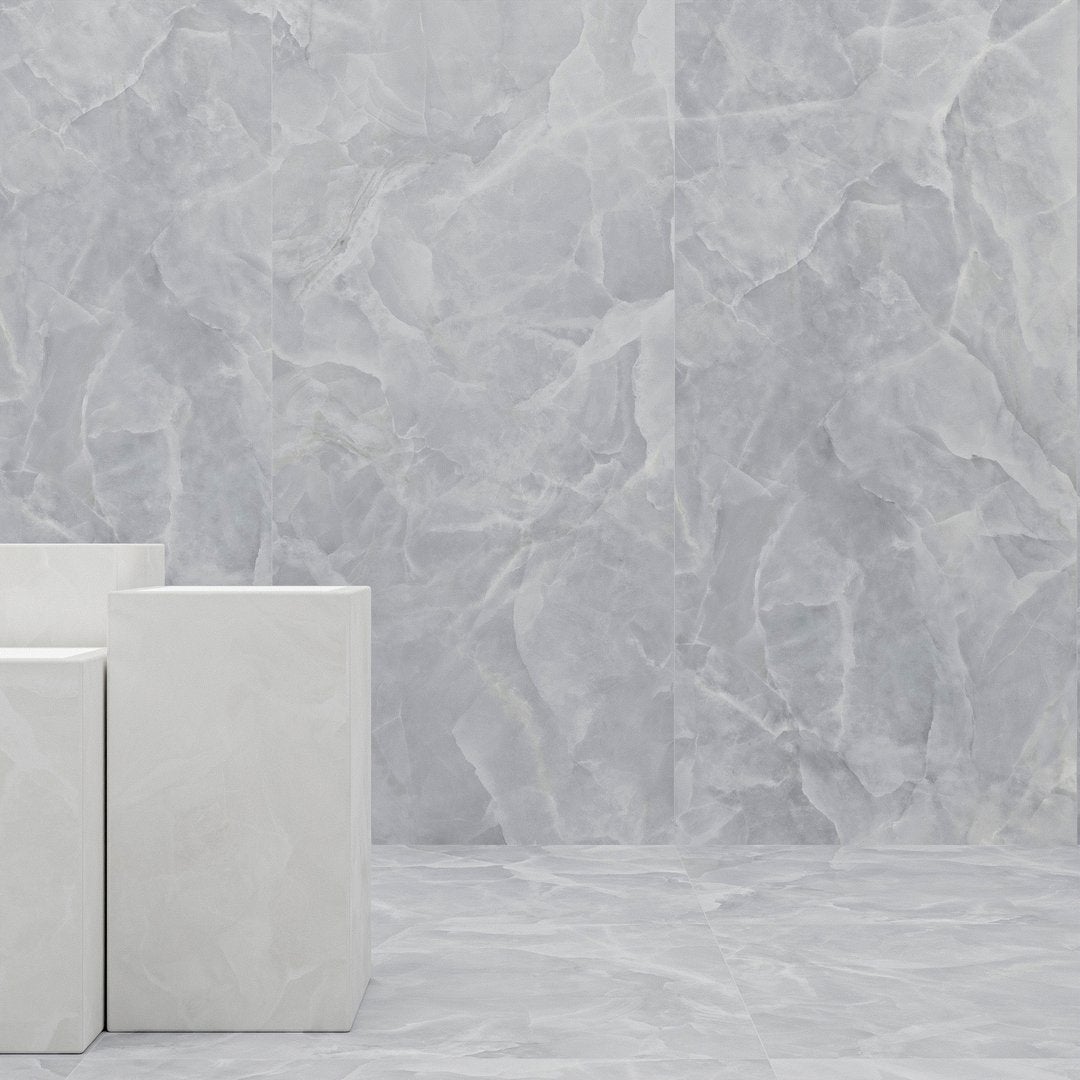 Nuage Grigio - Marmo Onice Opaco - Piastrelle 60x120 cm 9 mm - EOX 1003 60x120 MATT R9 9 mm - 3