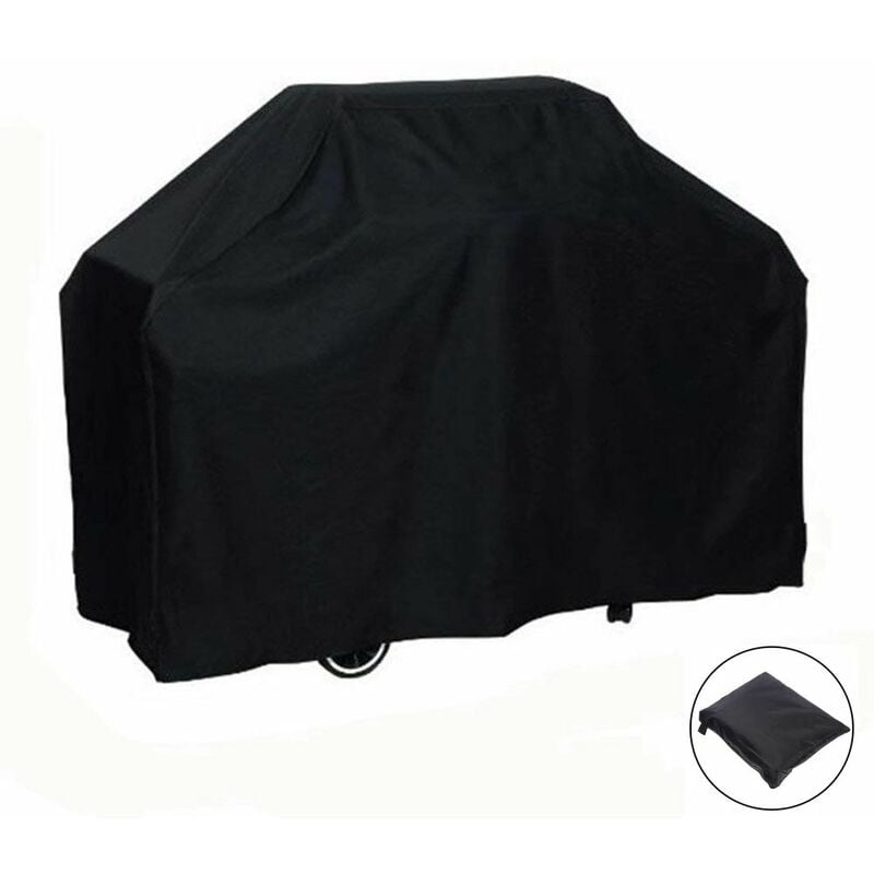 Pokrowiec na grilla Oxford Canvas 210D (100 x 60 x 150 cm), pokrowiec na grilla zewnętrznego, wodoodporny pokrowiec na grilla