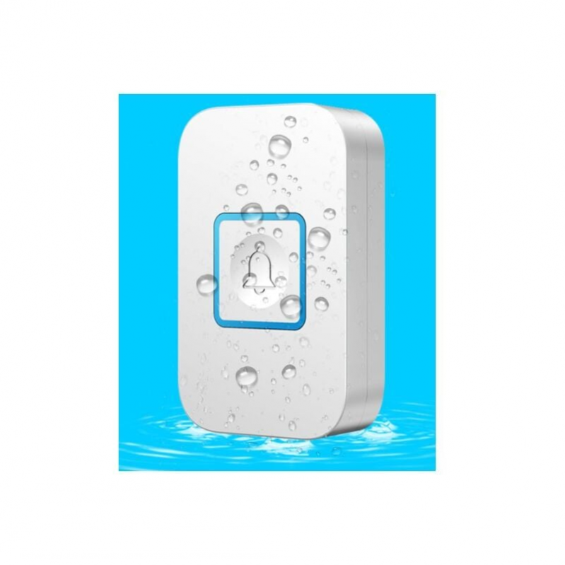 Campanello Senza Fili Impermeabile Campanello Wireless BITIWEND - Impermeabile IP55, 300m Portata, 58 Melodie, 5 Volumi, 2 Trasmettitori E 3 Ricevitori, Nero Campanello Con Luci LED - Foto 10