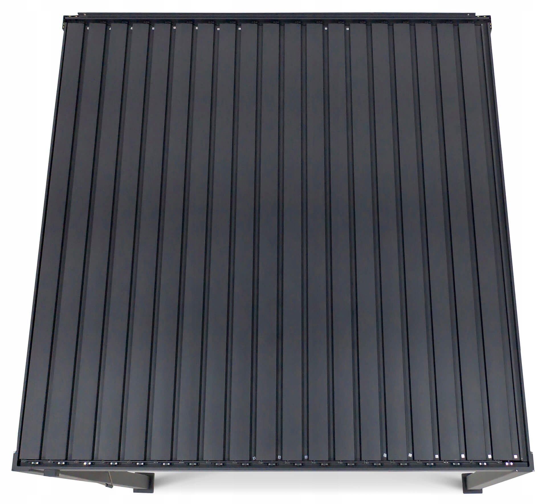 Pergola Ścienna tarasowa ogrodu zadaszenie 3x3 Premium Wall Gutroof BIAŁA 1 szt - 7