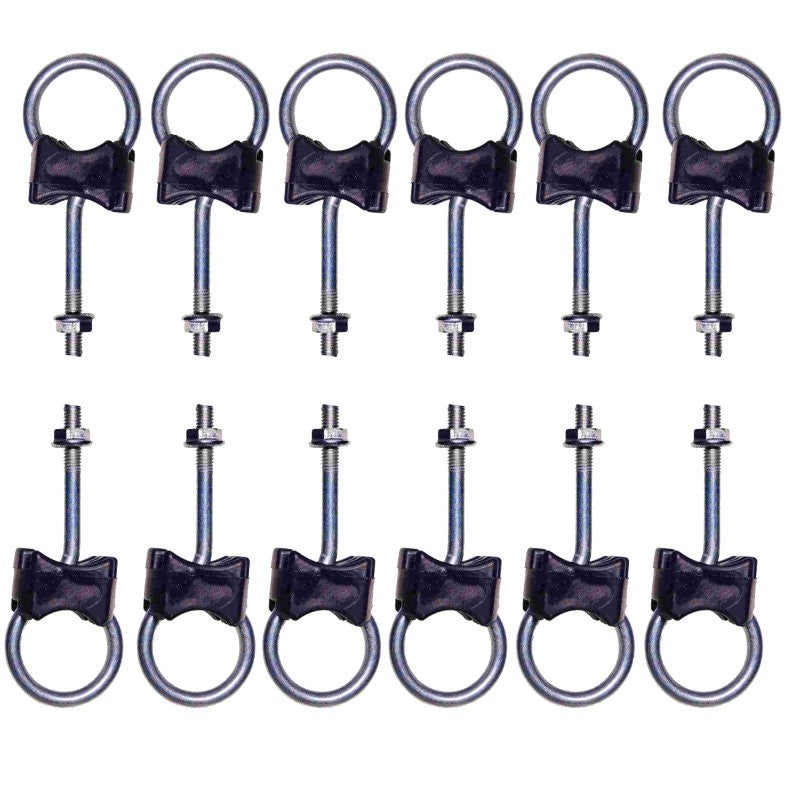 Lot De 12 Entretoises De Trampoline Avec Vis Pour Fixer Le Trampoline Accessoires De Rechange Pour Trampoline 92210691