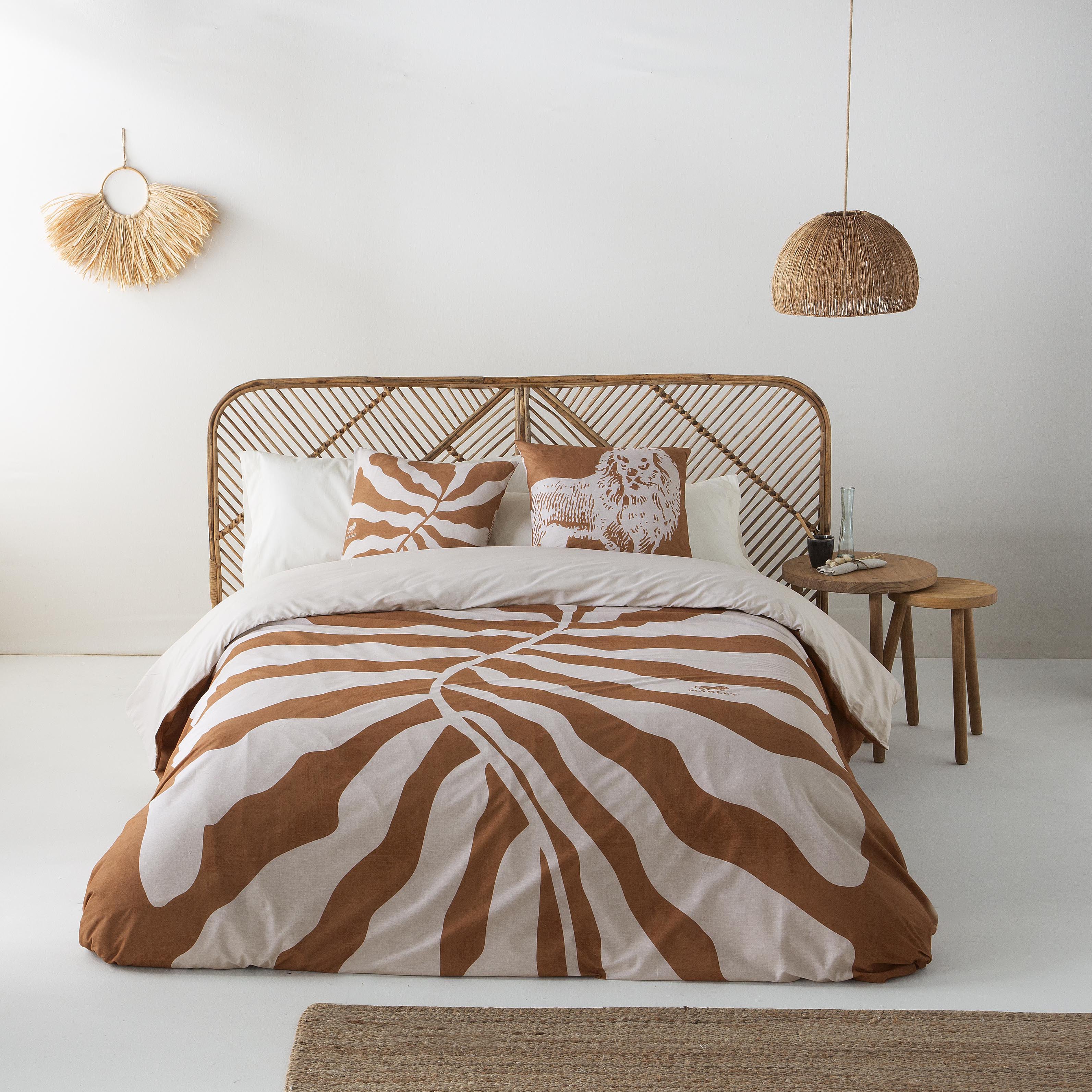 Marley - funda nórdica estampada cama 180 - algodón extra suave - fabricado en españa - cockpit
