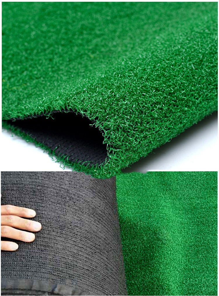 Erba sintetica, erba sintetica ultra densa, erba sintetica per interni ed esterni, 15 mm x 0,5 x 2 m, verde militare - 5