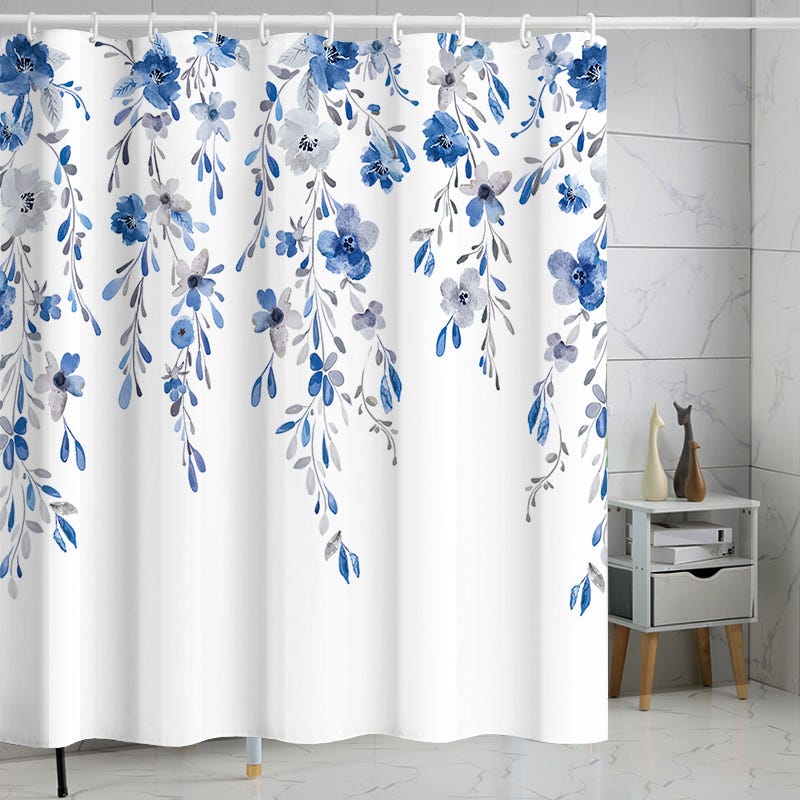 Tenda da doccia con motivo a marmo 180x180cm, tenda da doccia impermeabile con motivo a marmo per un bagno di lusso semplice e leggero, grigio | Leroy Merlin Tenda da doccia con motivo a marmo 180x180cm, tenda da doccia impermeabile con motivo a marmo per un bagno di lusso semplice e leggero, grigio | Leroy Merlin