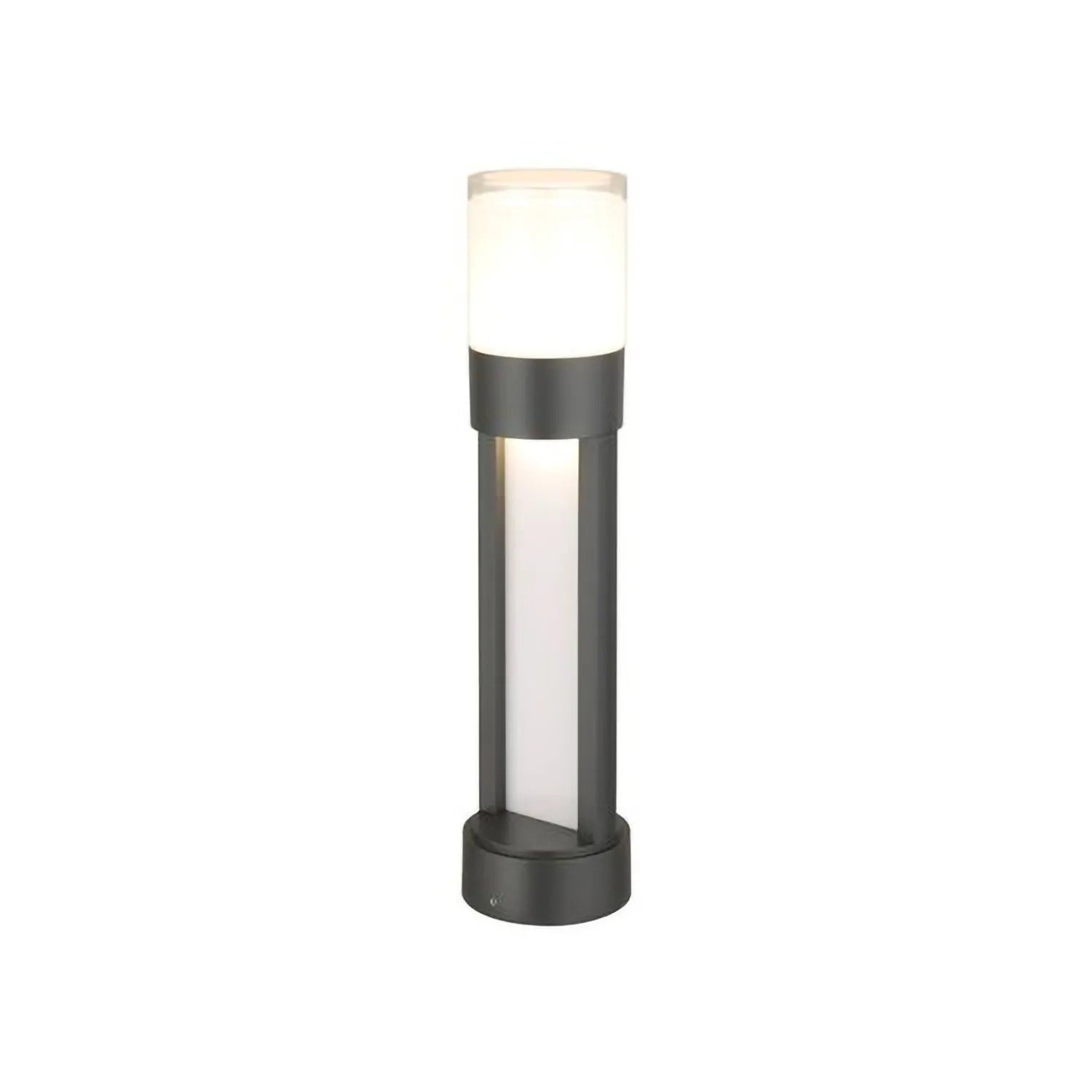 Lampa ogrodowa stojąca Leitha czarno-biała LED 12W 3000K 720lm IP44 wym: 50 x 10 x 10 cm aluminium Rabalux