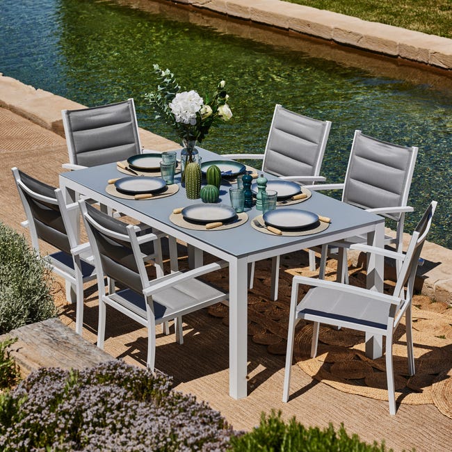 Tavolo Allungabile Tavolo Con Sedie Da Giardino Set Tavolo Fisso