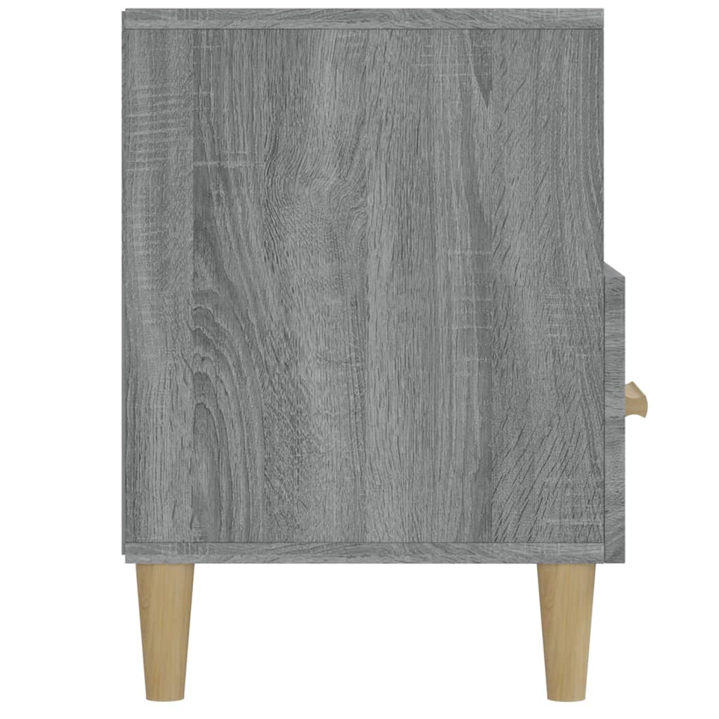 vidaXL Meuble TV Sonoma gris 102x36x50 cm Bois d'ingénierie - 8