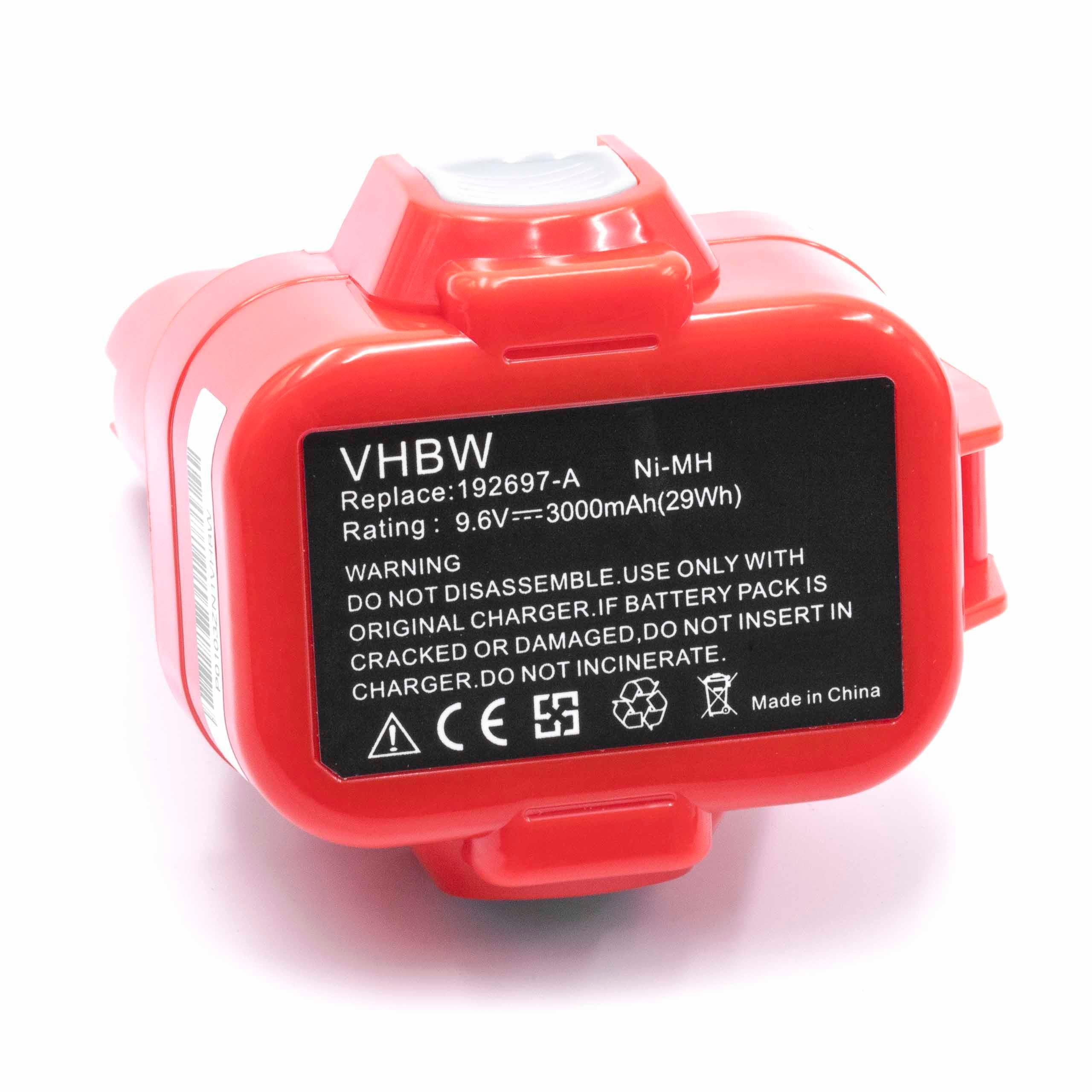 thumbnail image 2 of 9.6V 2Ah NiMH Replacement Battery For Makita 9100 Series Tools 2 of 3