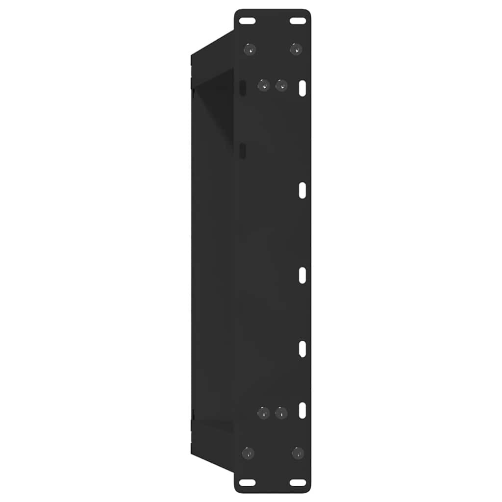 Pernas de mesa de centro em forma de U 2 unidades aço preto 40x(30-31) cm - COMFORTXL - 7