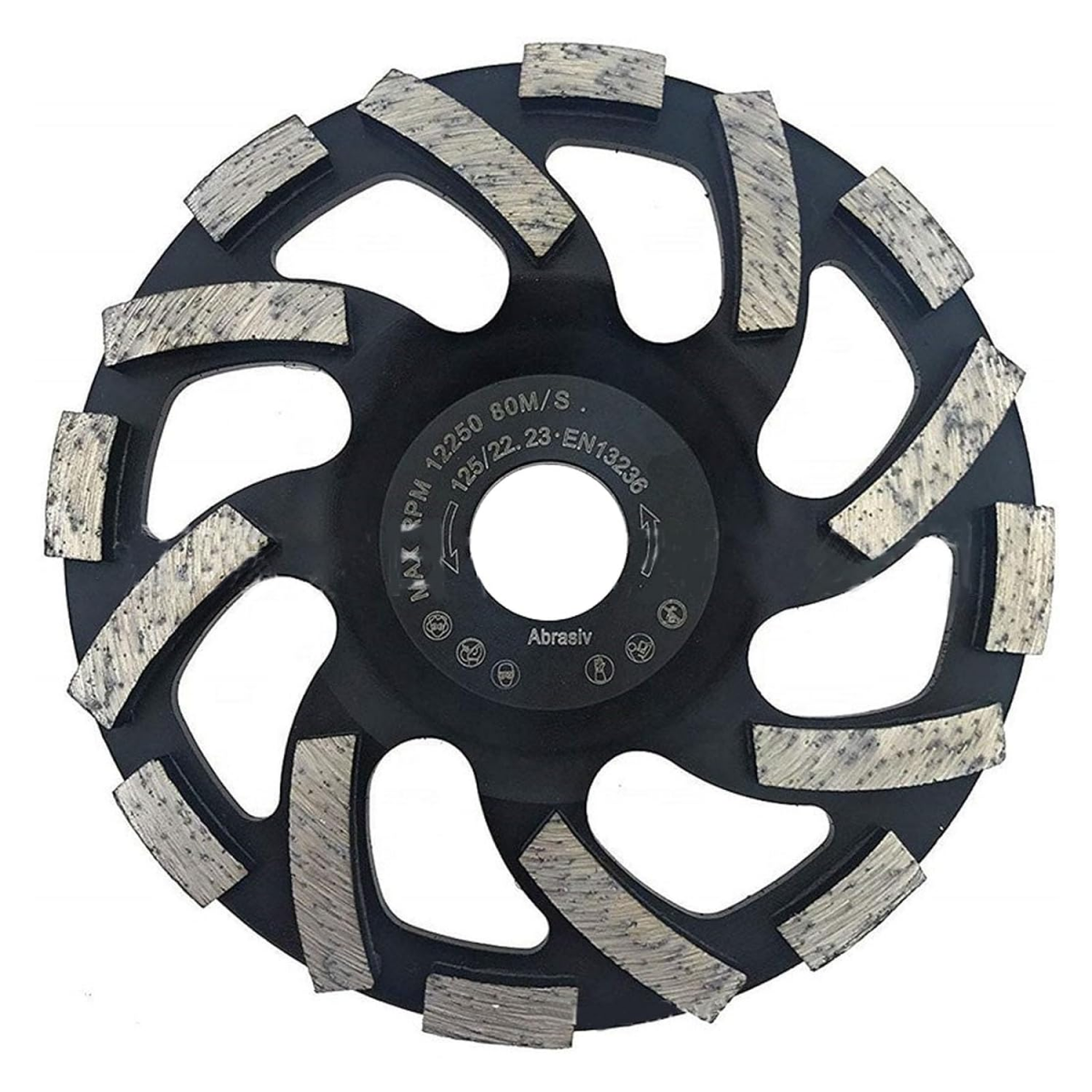 Disc abraziv diamantat pentru beton de 5