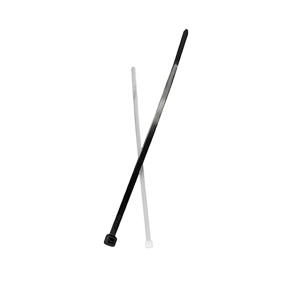 Opaski Fischer nylon transparentne 550 mm x 7,6 mm opakowanie 100 szt.