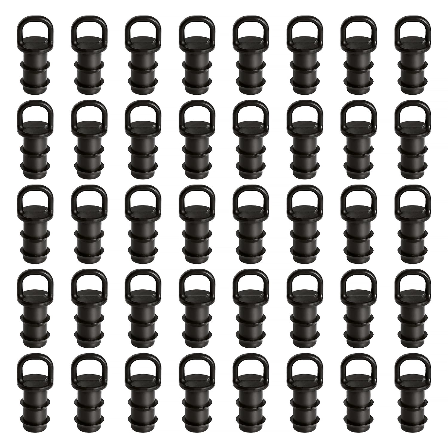 100 sztuk 16 mm złączek do nawadniania kropelkowego, zaślepek do nawadniania kropelkowego, zaślepek adapterów do nawadniania kropelkowego, do