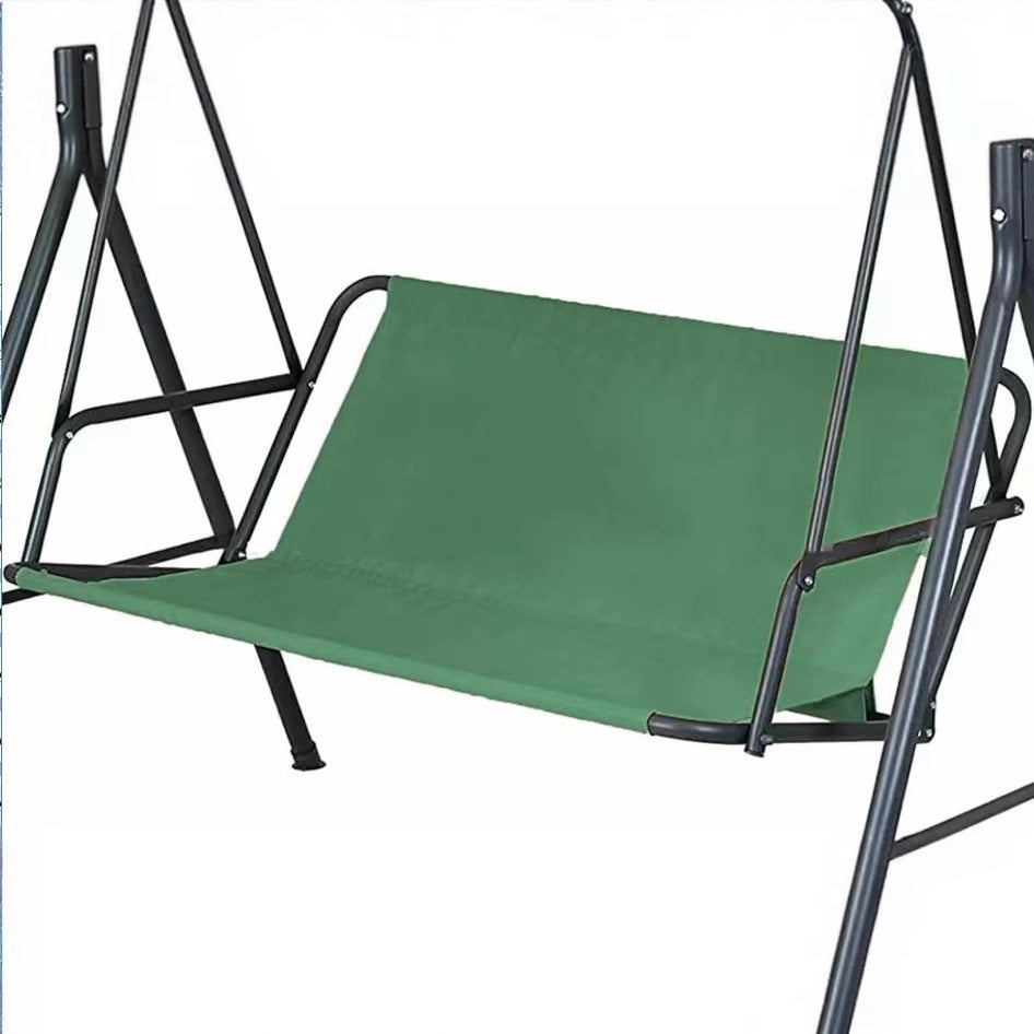 Pokrowiec zamienny na huśtawkę ogrodową 2/3-osobową, wodoodporna tkanina Oxford 600D, idealny na tarasy ogrodowe -115x50x50cm-Zielony
