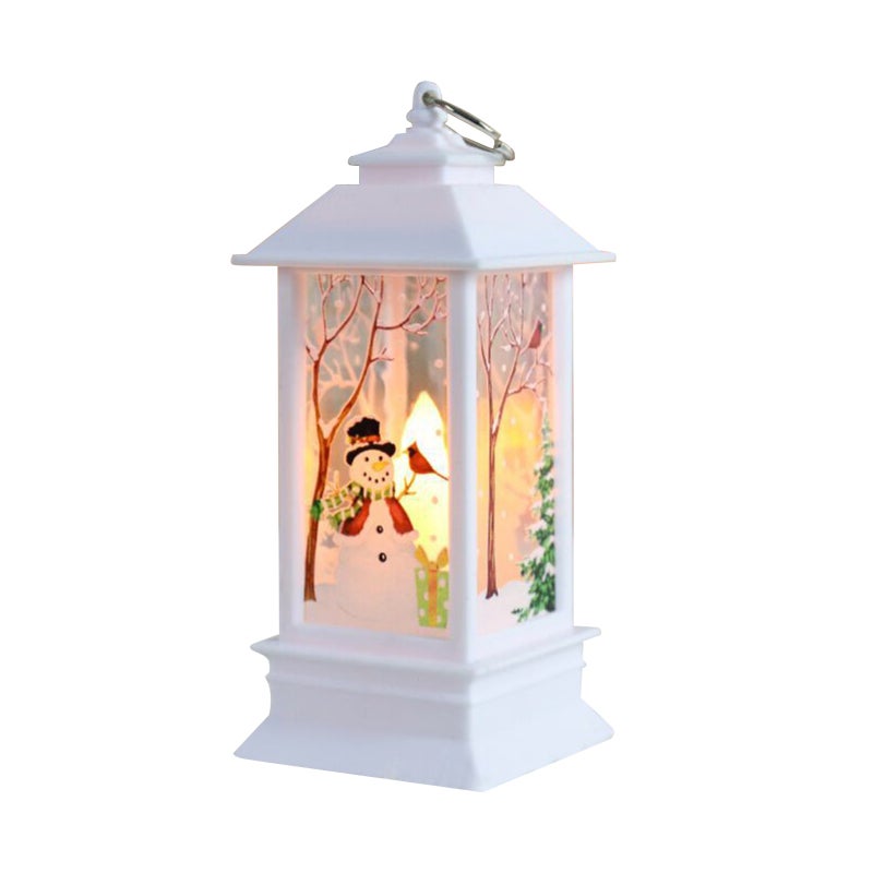 Lampe Boule à Neige Musicale Éclairée - Lanterne De Noël Avec Paillettes Et Boîte à Musique