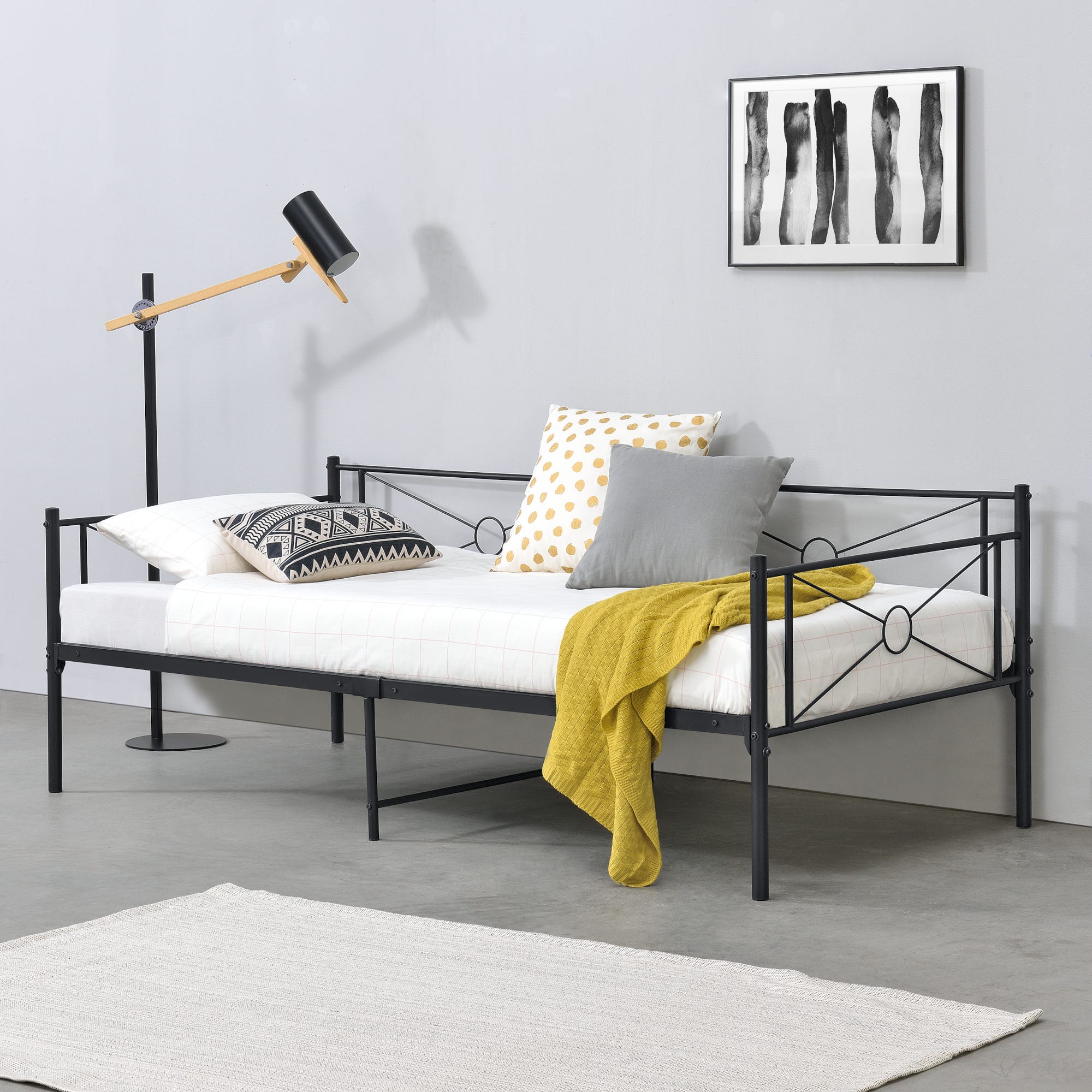 Ikea Letti Singoli Estraibili Tidyard Strutrua,Divano Letto
