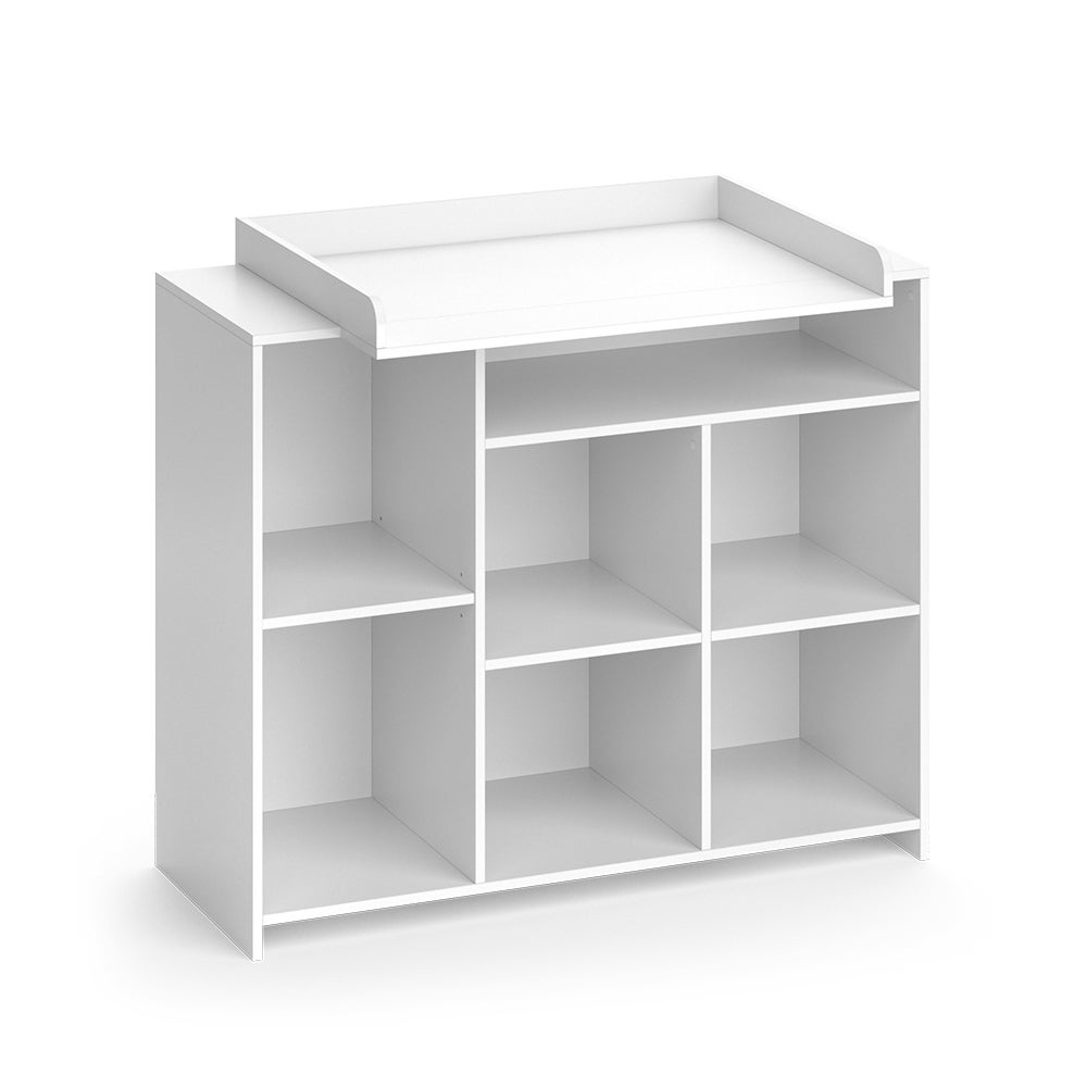 Vicco Cómoda Cambiador Oskar, 113 X 100 Cm Con Estante Abierto Blanco , Leroy Merlin