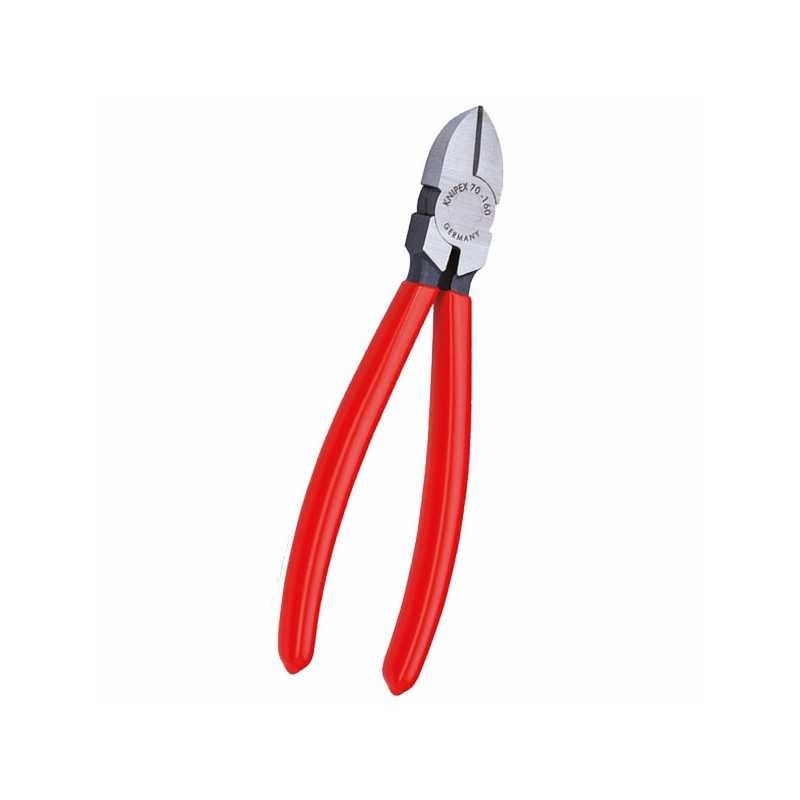 Obcęgi tnące Knipex 70 01 180 stal chromowo-wanadowa 180 mm czerwone