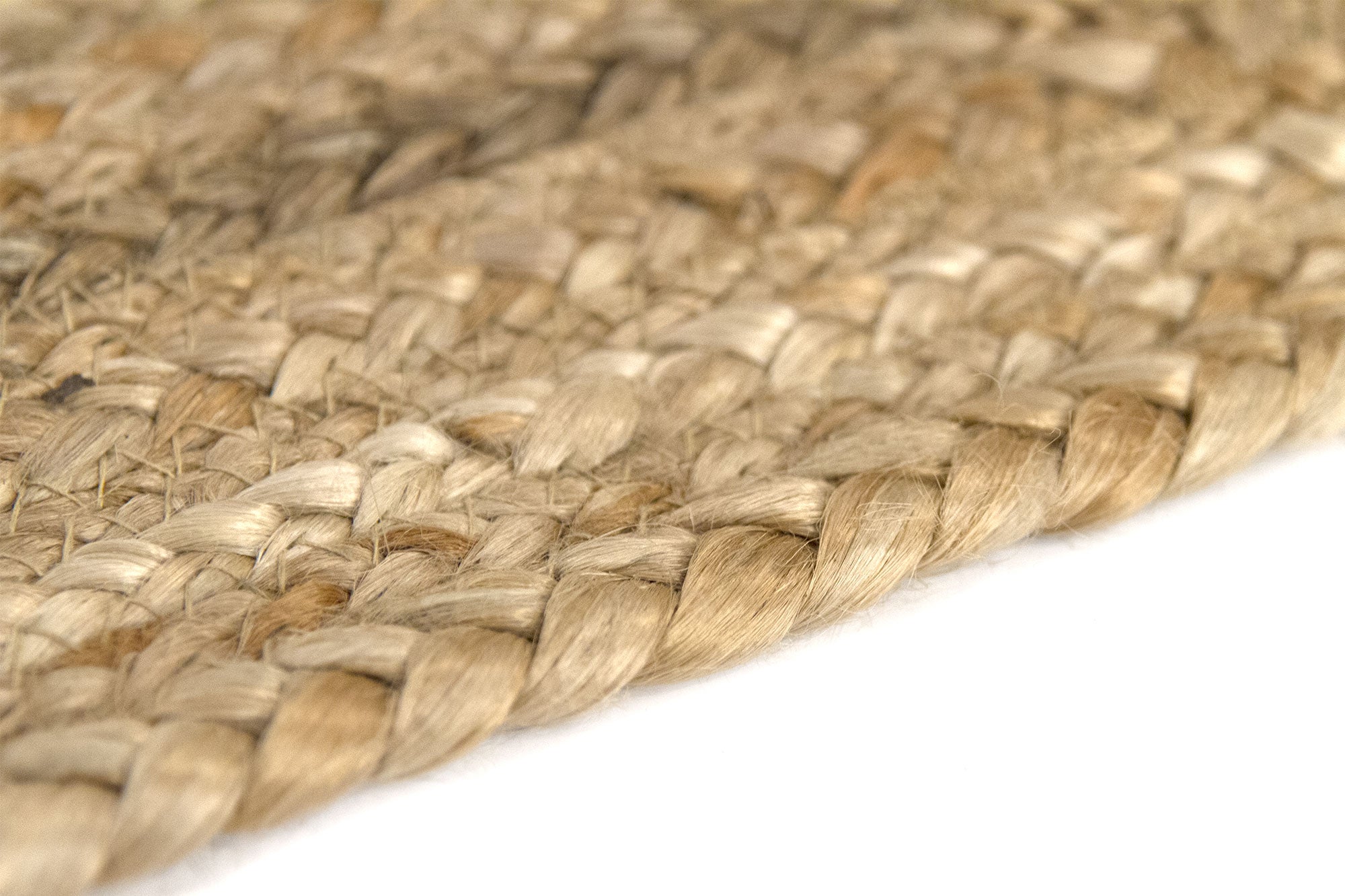 Hamid - Alfombra ALHAMBRA de yute natural 170x120 cm - Alfombra para salón, dormitorio, sala de estar - 9