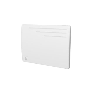 Radiateur électrique fixe à inertie sèche fonte 1000W Bestherm MOTU horizontal blanc