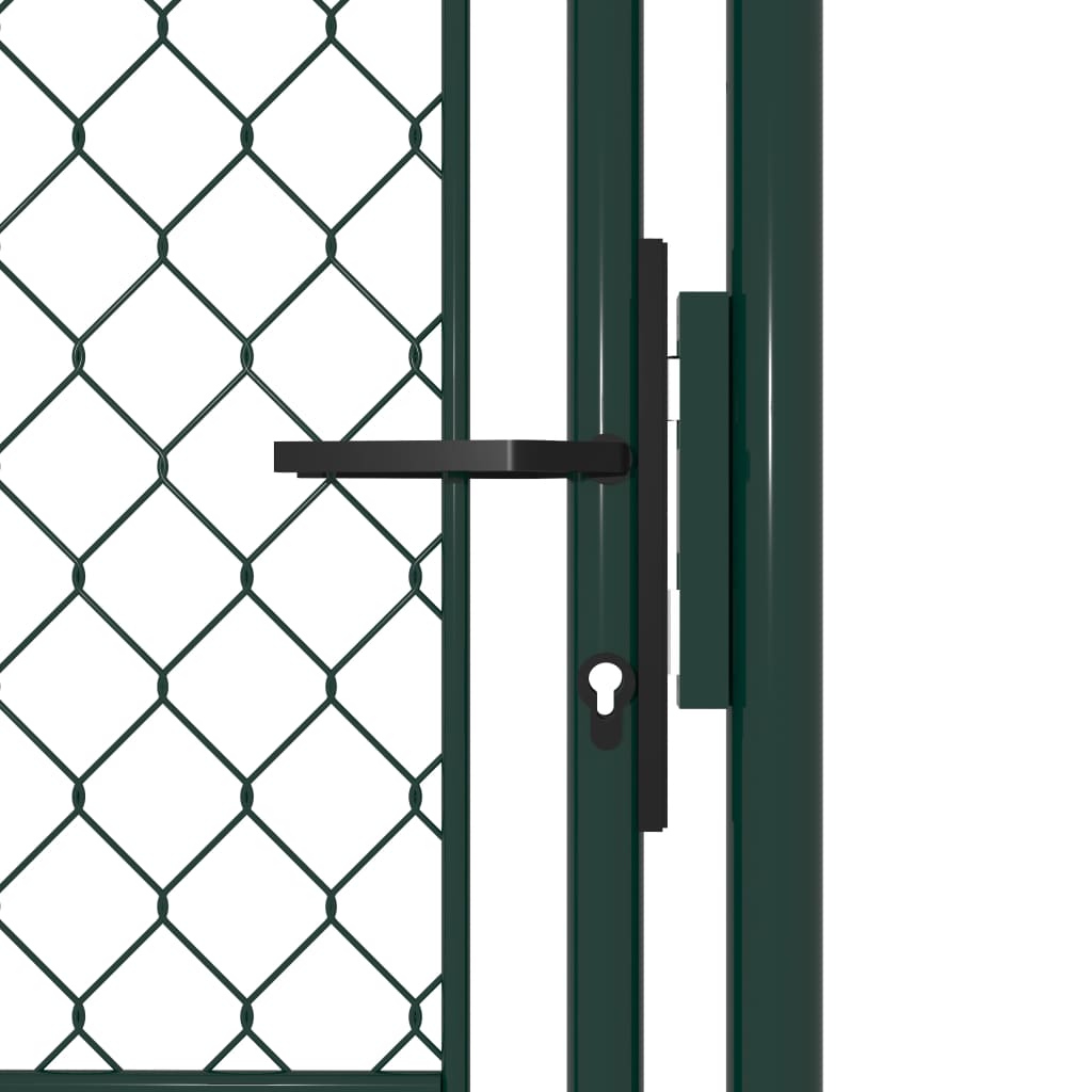 Portillon Acier 100x125 Vert - 3