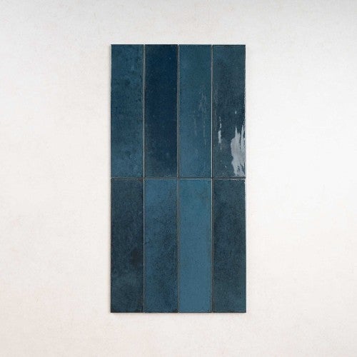 Carrelage Effet Zellige Bleu Nuit AGADIR - Lago 7x28 - 3