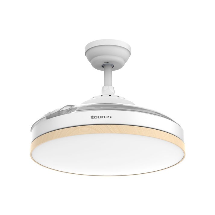 Ventilatore Da Soffitto Taurus Con Luce LED E Telecomando - Motore DC, 6 Velocità, 3 Temperature Luce