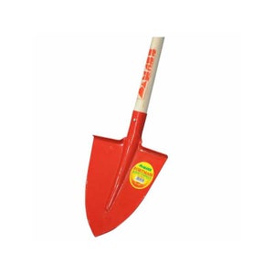 Pelle Pointue Mivos 110cm - Acier Trempé 40-45 HRC - Pour Jardinage Et Construction - Manche Antidérapant