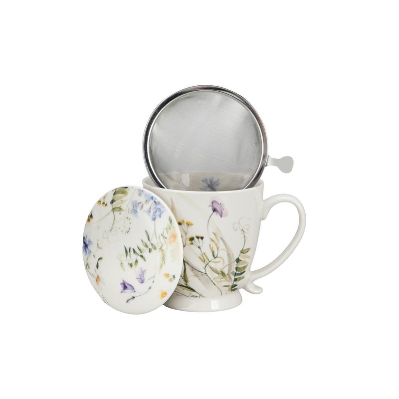 Zdjęcia - Kubek DUO na stopce z zaparzaczem MELODY 510ml 1 szt.