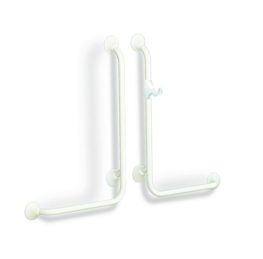 BARRE DE DOUCHE DE FORME COUDEE 90° EN L OU EN L INVERSE 51 X 101 CM - 2