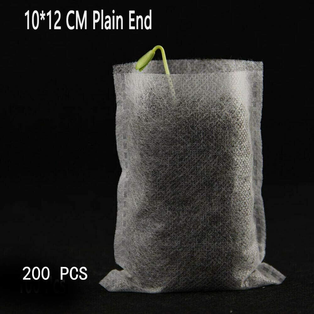 Opakowanie 200 torebek z włókniny na sadzonki (10 x 12 cm)