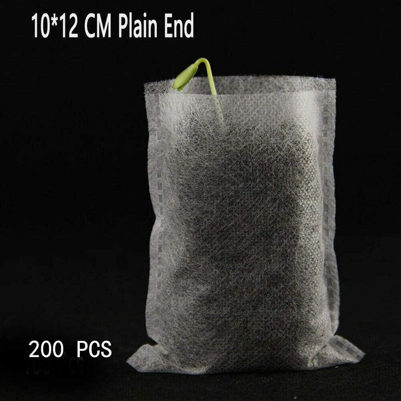 Opakowanie 200 torebek z włókniny na sadzonki (10 x 12 cm)
