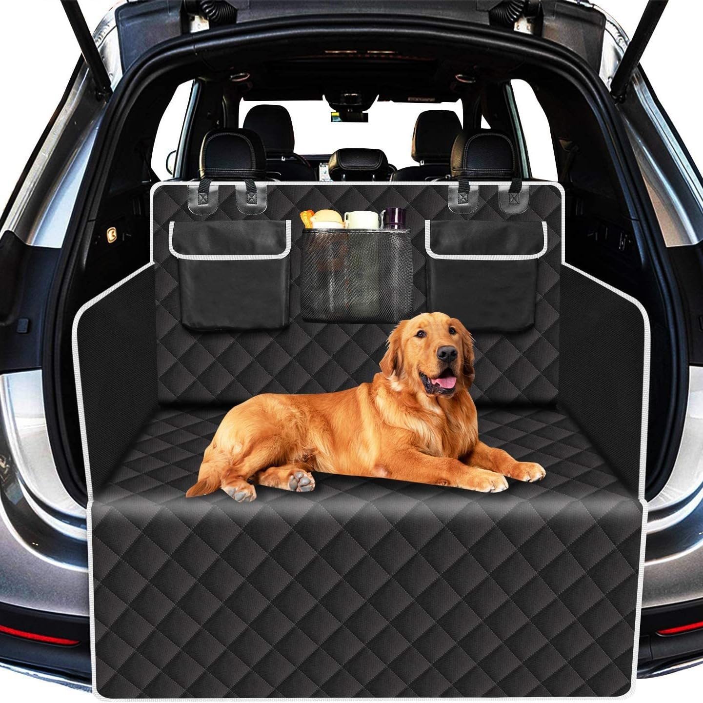 Tapis De Coffre Pour Toyota C-HR Hybrid 2024 2025 - Protection Imperméable Et Antidérapante - Accessoire Intérieur Voiture - Pour Familles Et Animaux - 8