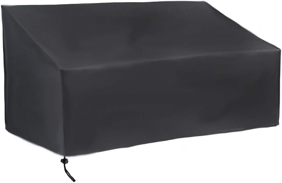 (162x66x89cm)Housse Banc de Jardin 4 Places, Housse Banc Exterieur