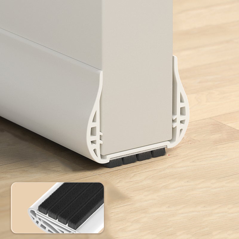 Lot De 2 Bandes D'étanchéité Flexibles En PVC Pour Porte De Douche