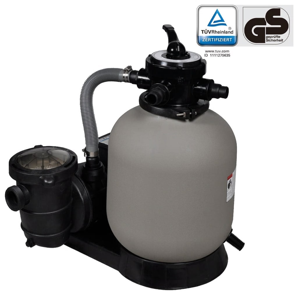 Vidaxl Bomba Filtro De Arena 600 W 17000 L/H , Leroy Merlin