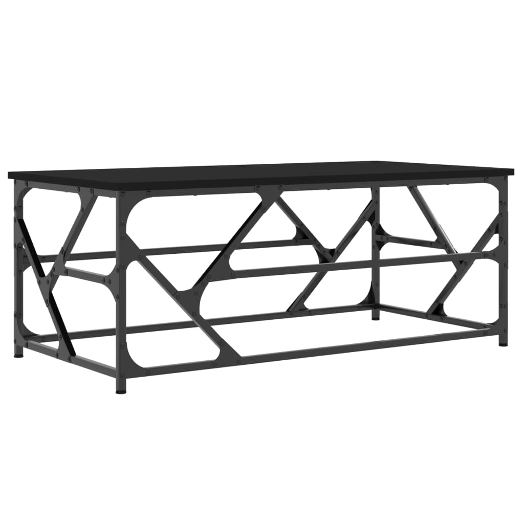 Table Basse FIRBNUS 40x40x40 Cm - Rotin Synthétique Étanche - Pour Jardin, Balcon Ou Intérieur - Marron