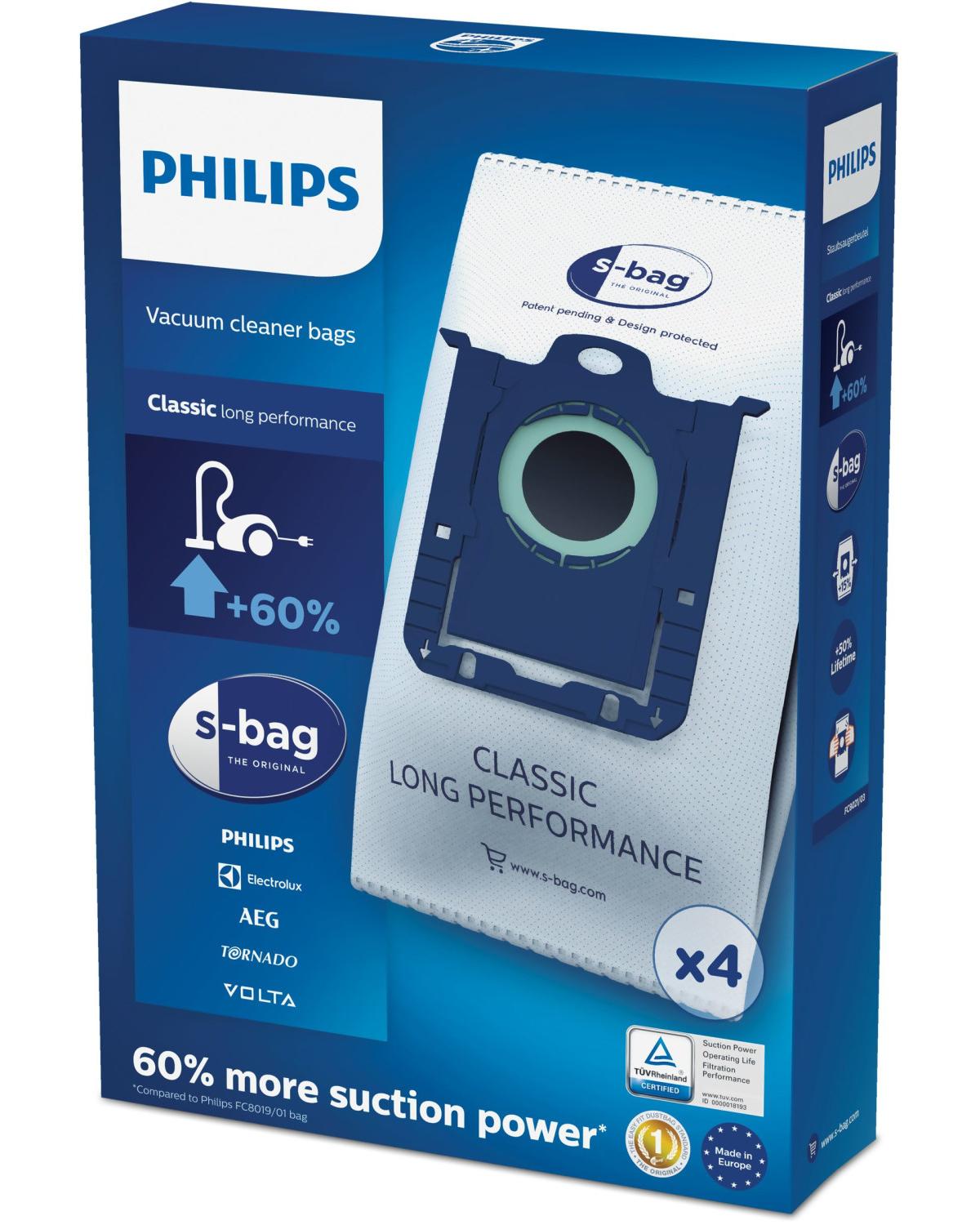 Bolsa para aspirador Philips FC8021/03 4 unidades - Imagen 4