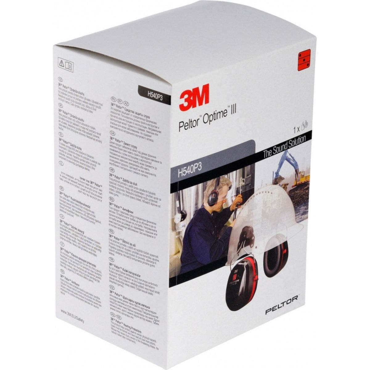 3M - Coquilles antibruit Optime III avec attaches P3E - 34dB - H54007 - 4